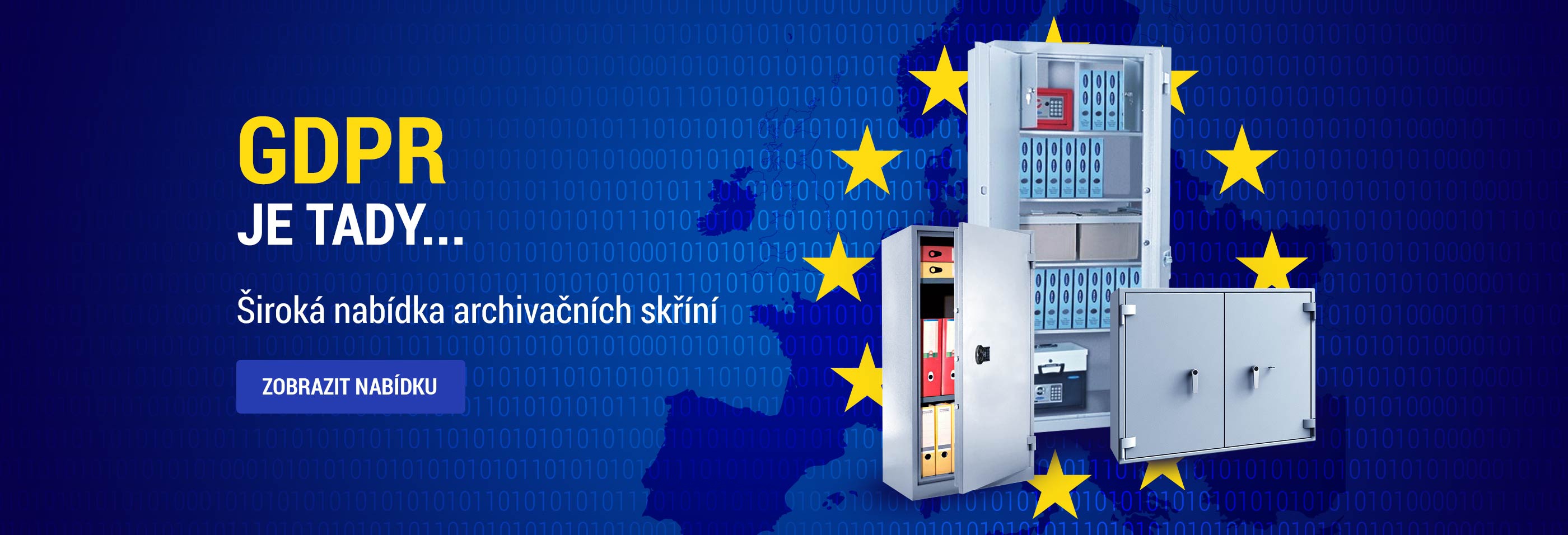 GDPR je za dveřmi, nejširší nabídka archivačních skříní