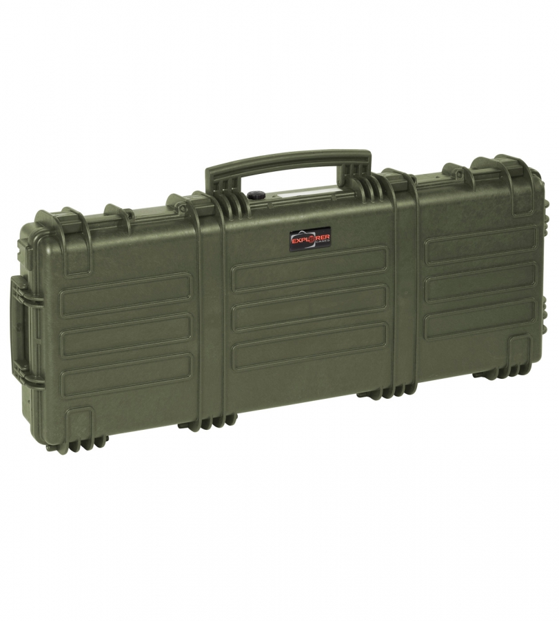 Odolný vodotěsný kufr na zbraně 9413, zelený s pěnou
