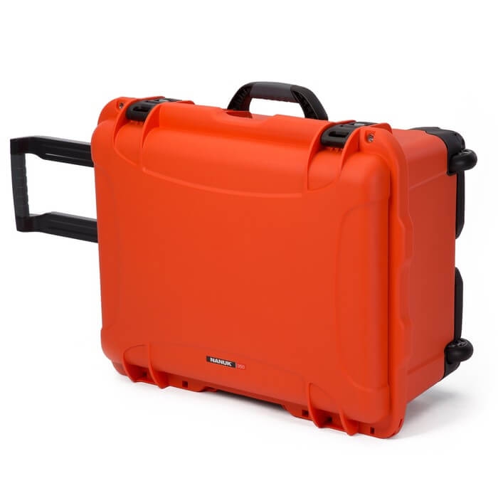 Odolný kufr Nanuk 950 oranžový s pěnou