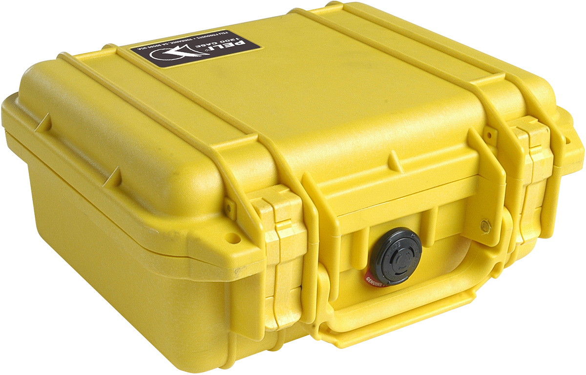 Protector Case 1200 žlutý s pěnou