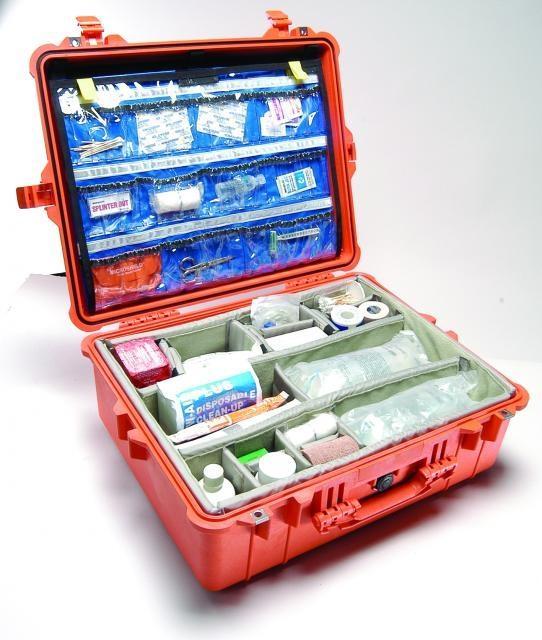 Peli Lékařský odolný kufr EMS 1600