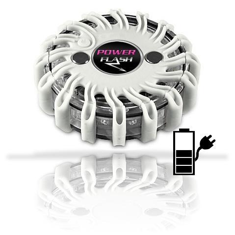 Výstražné LED osvětlení Power Flash 203B Profi, bílé